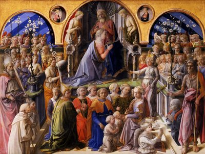 The Coronation of the Virgin by Fra Filippo Lippi